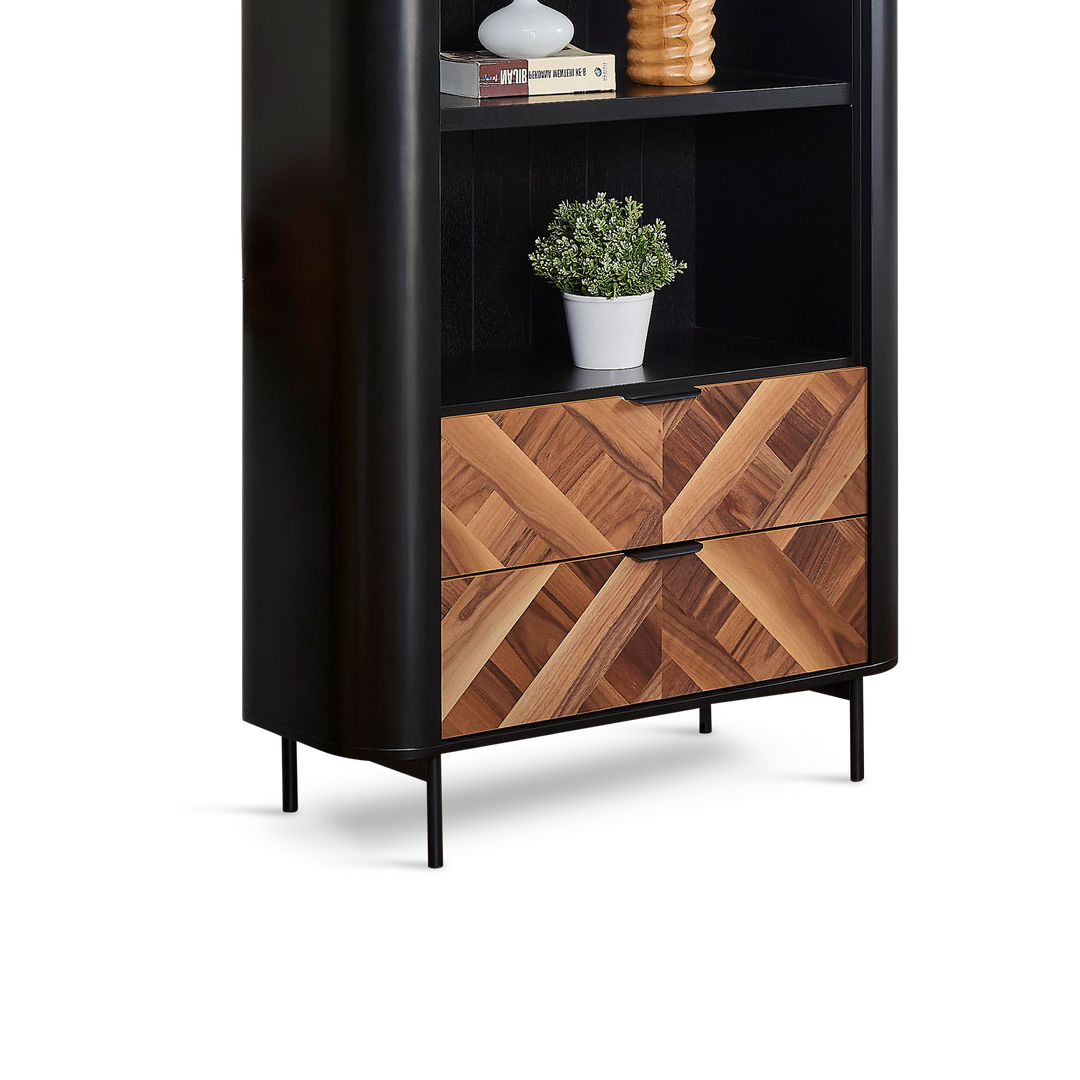 ZURI Bookcase Open Shelf