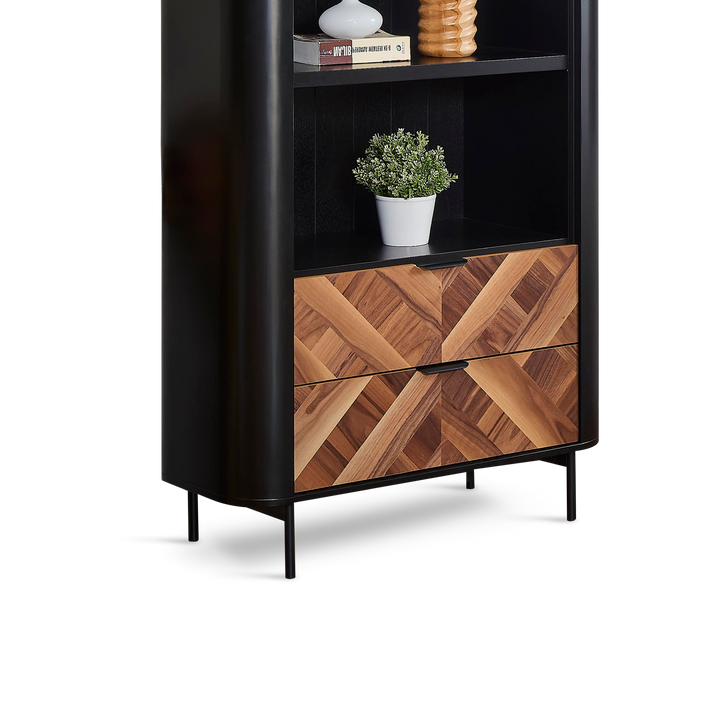 ZURI Bookcase Open Shelf