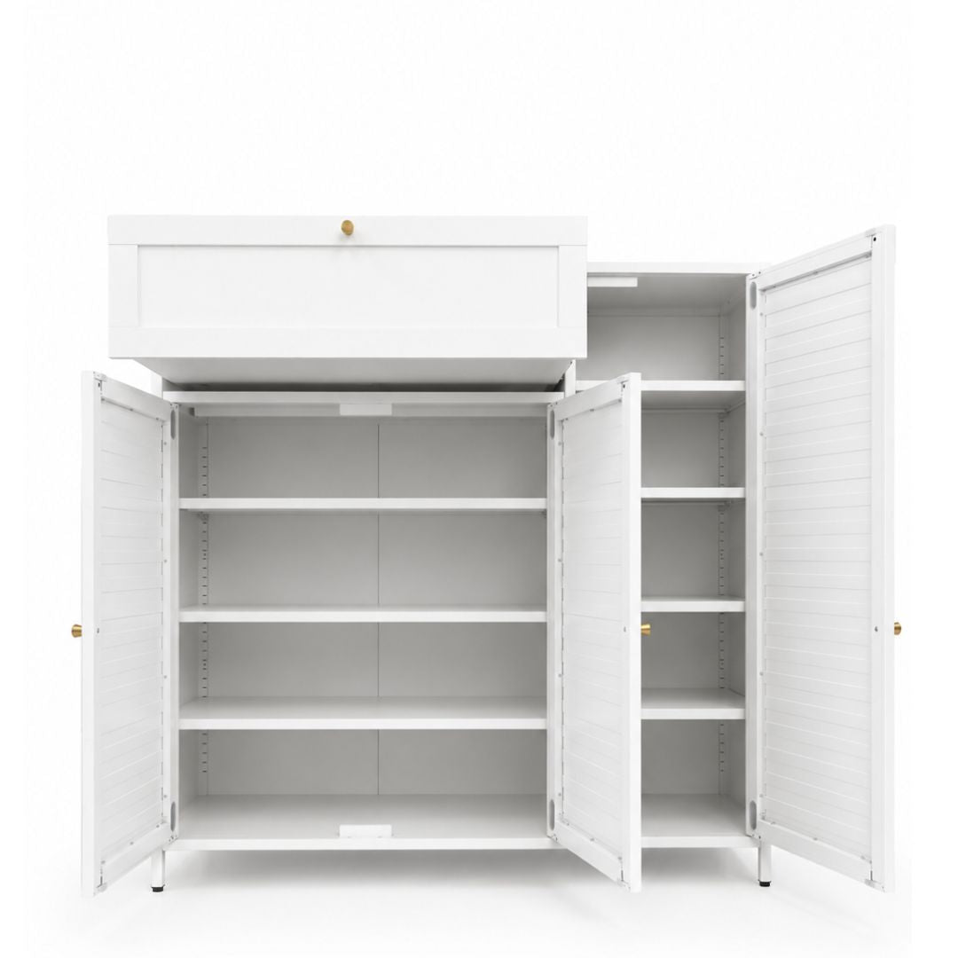 ZAVEA 3 Door Shoe Cabinet