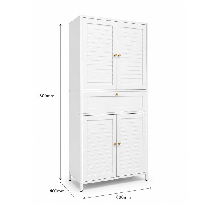 ZAVEA 4 Door Shoe Cabinet