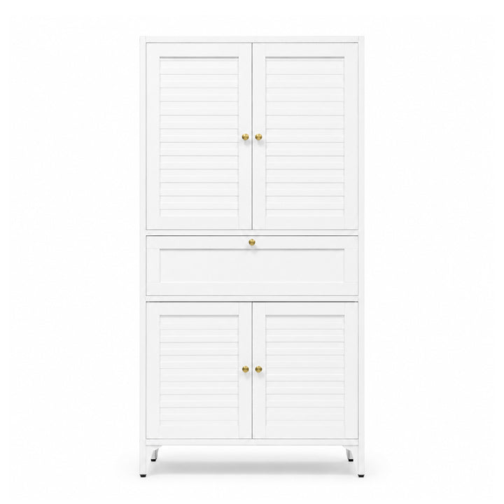 ZAVEA 4 Door Shoe Cabinet