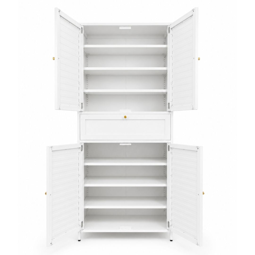 ZAVEA 4 Door Shoe Cabinet