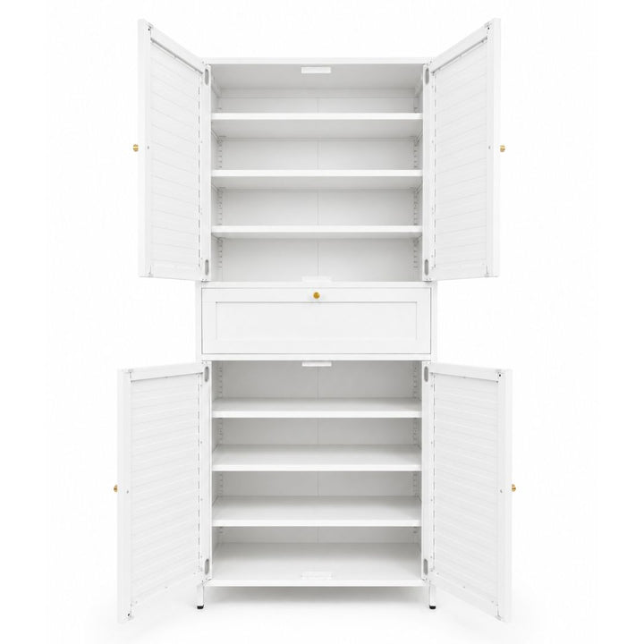 ZAVEA 4 Door Shoe Cabinet