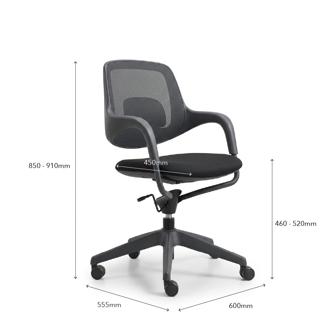 ZAVIO Office Chair Black