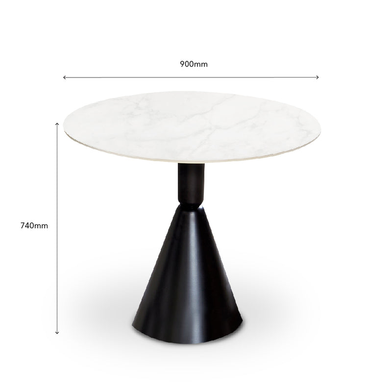 ZEEHAN Dining Set Light Grey