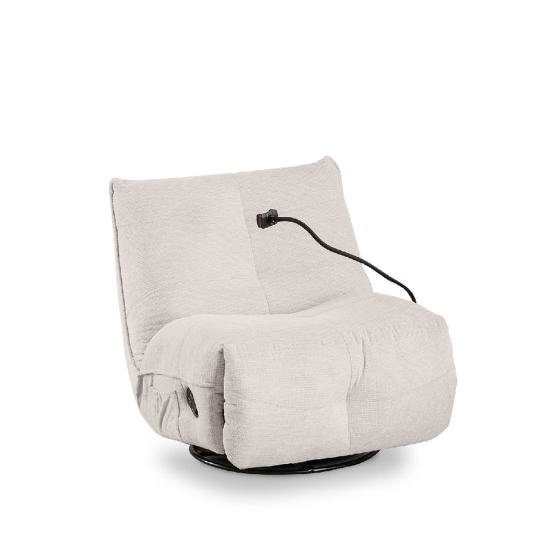 ZESTIA Recliner Sofa Light Grey