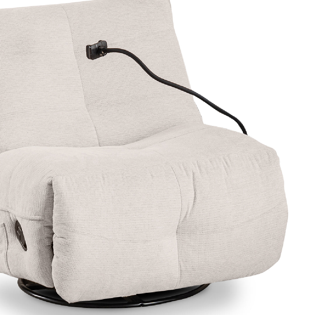 ZESTIA Recliner Sofa Light Grey