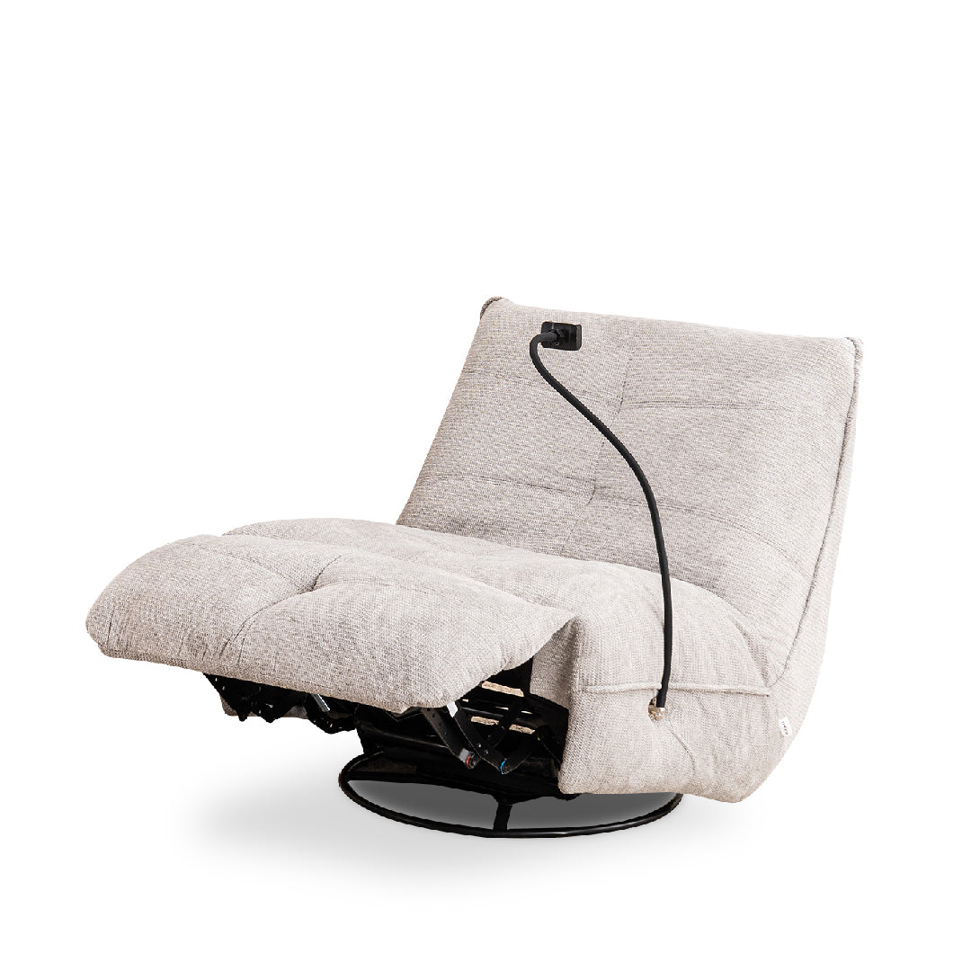 ZESTIA Recliner Sofa Light Grey