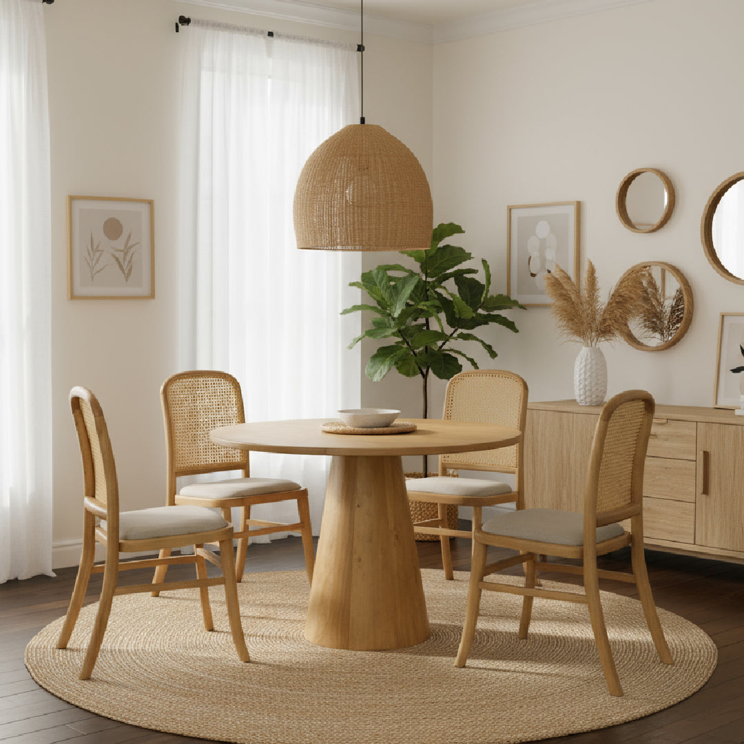 ZUKUMI Beech Dining Set