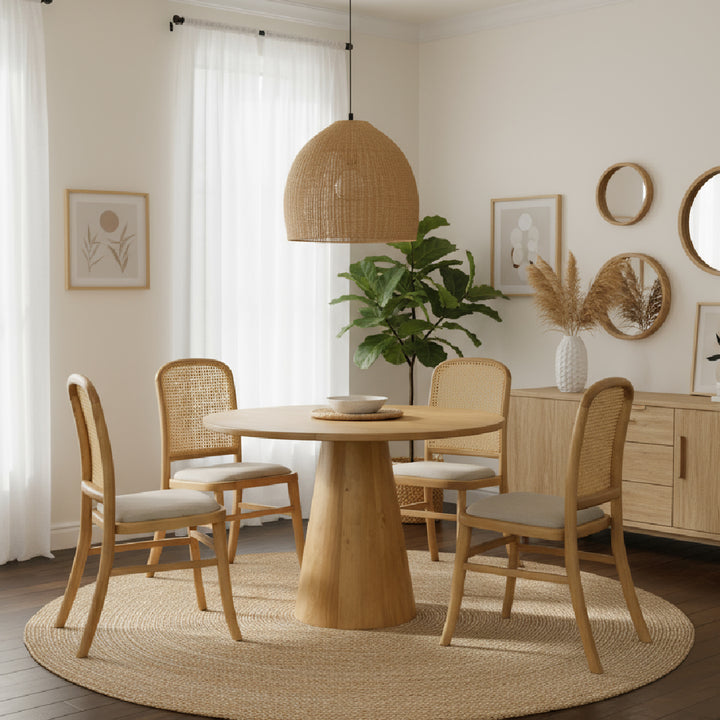 ZUKUMI Beech Dining Set