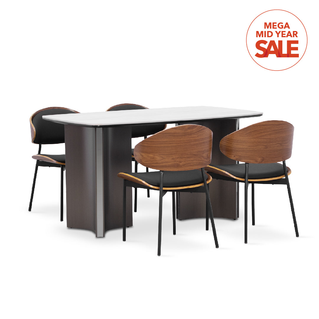 ADRIAN Ceramic Dining Set