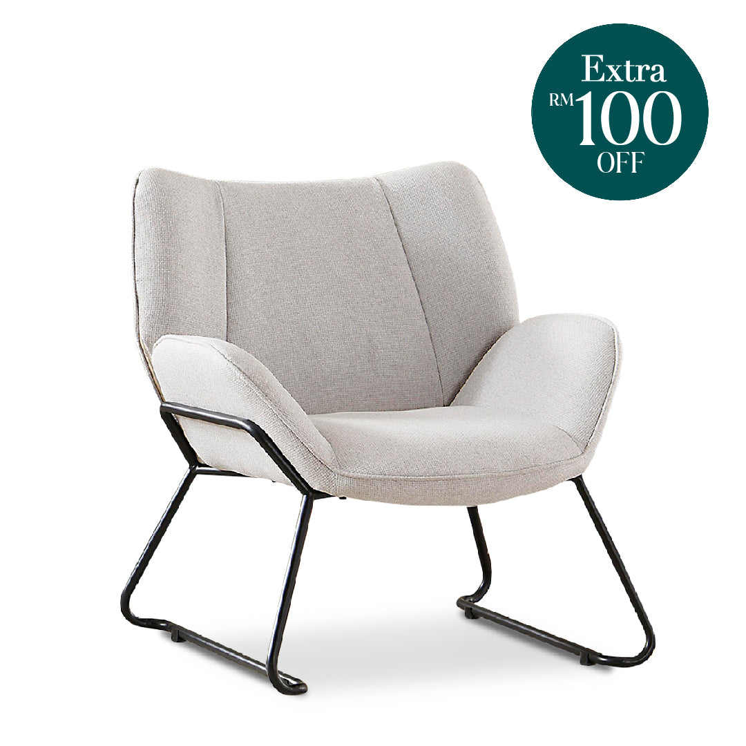 AERIS Lounge Chair Beige