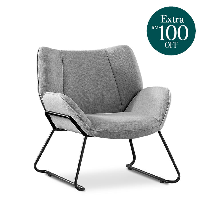 AERIS Lounge Chair Grey