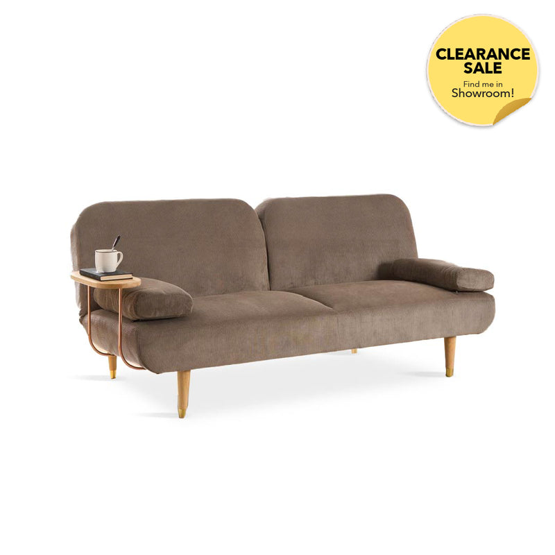 AKAZA Sofa Bed with Armrest Table