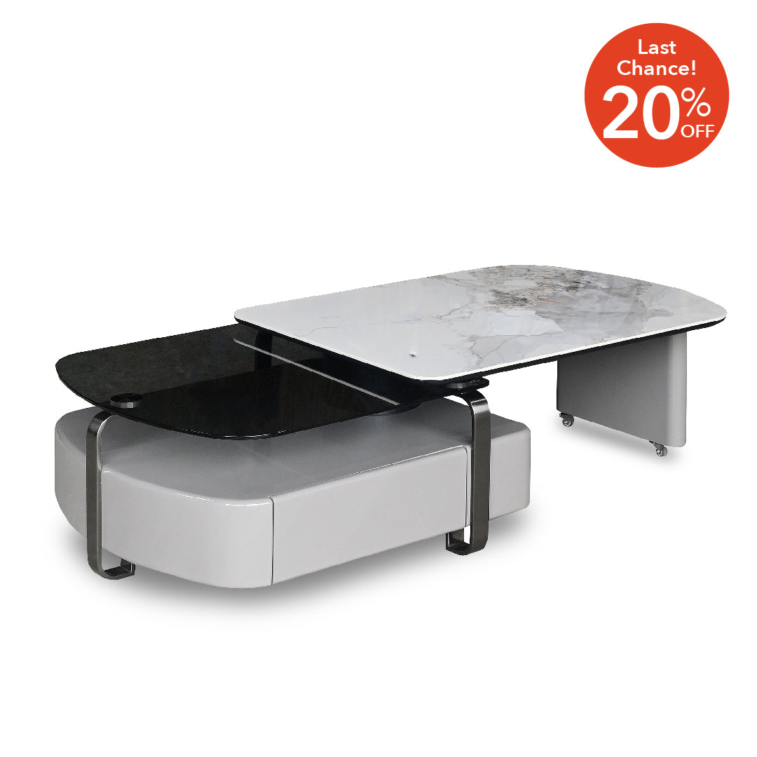 ALDINA Ceramic Coffee Table Set