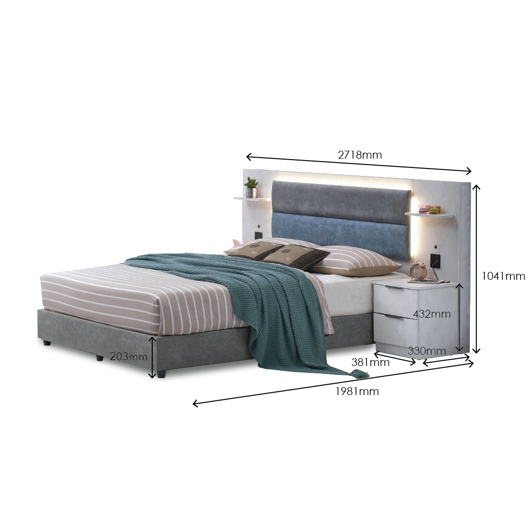 ALIONA Modern Bedroom Set