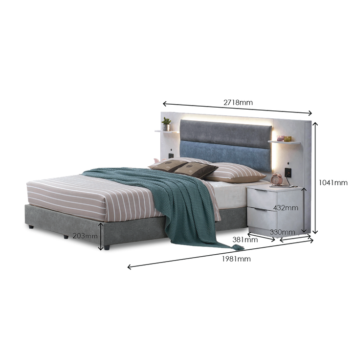 ALIONA Modern Bedroom Set