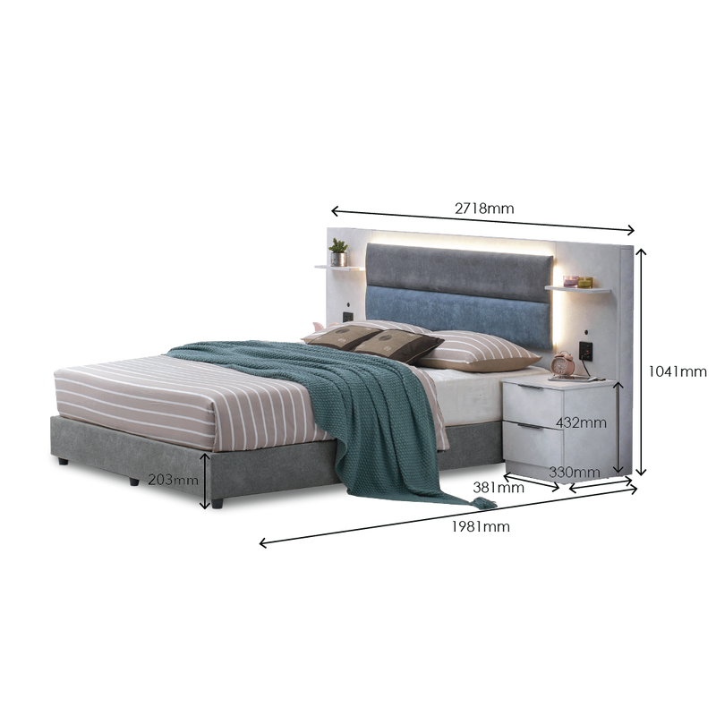 ALIONA Modern Bedroom Set