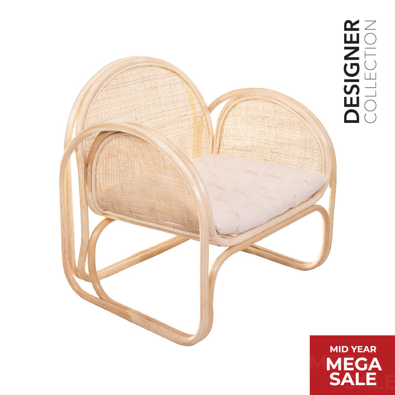 ALVA Lounge Chair Natural Doff