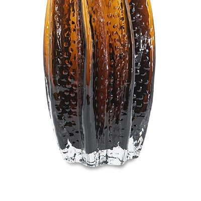 AMBER Carambola Glass Vase