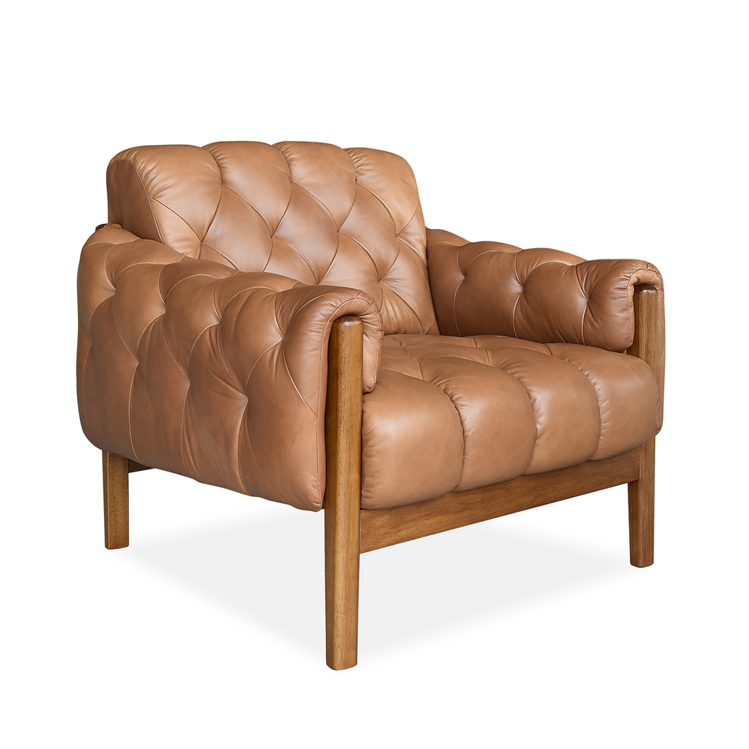 YLANG Leather Arm Chair
