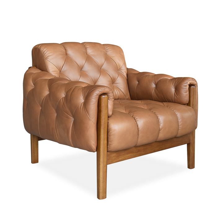 YLANG Leather Arm Chair