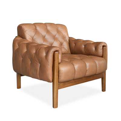 YLANG Leather Arm Chair