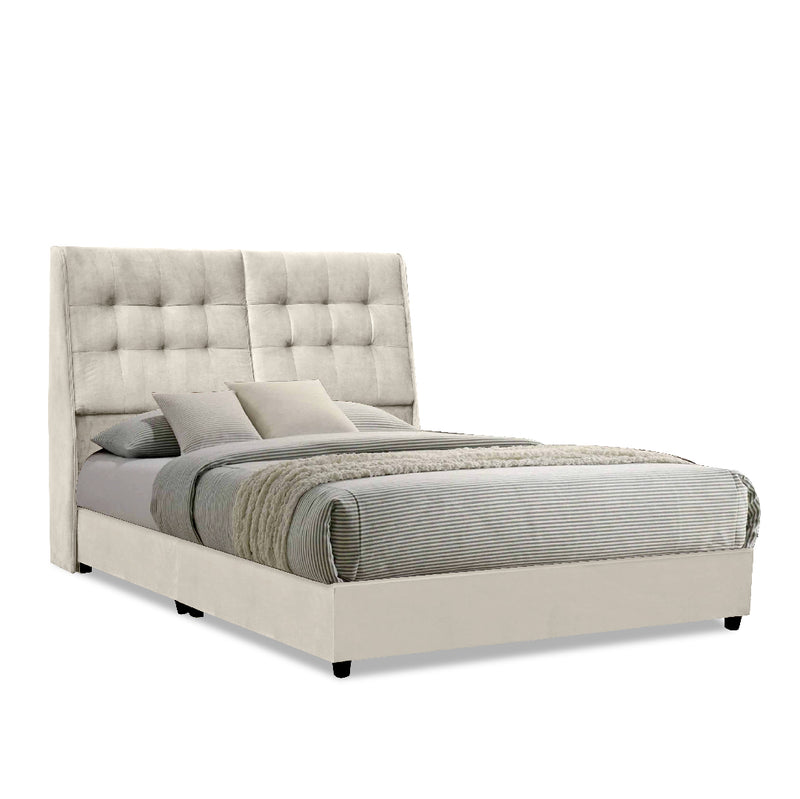 ATTERIS Beige Bed