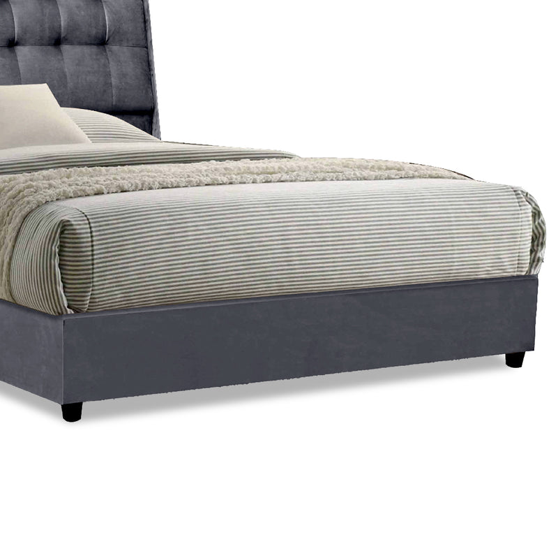 ATTERIS Grey Bed