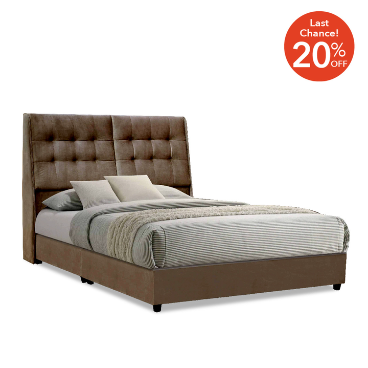 ATTERIS Brown Bed
