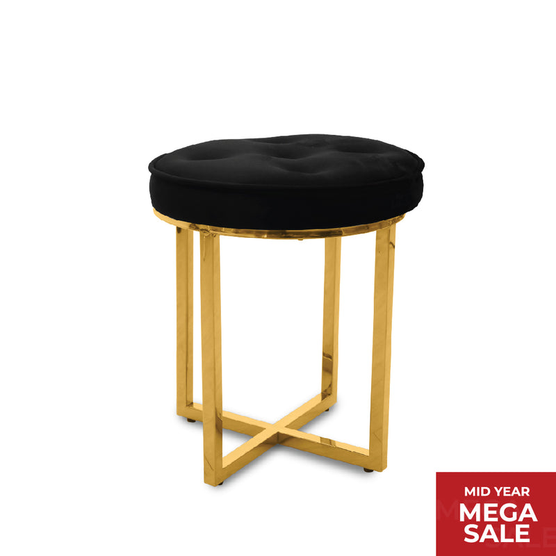 AURYN Ottoman Black
