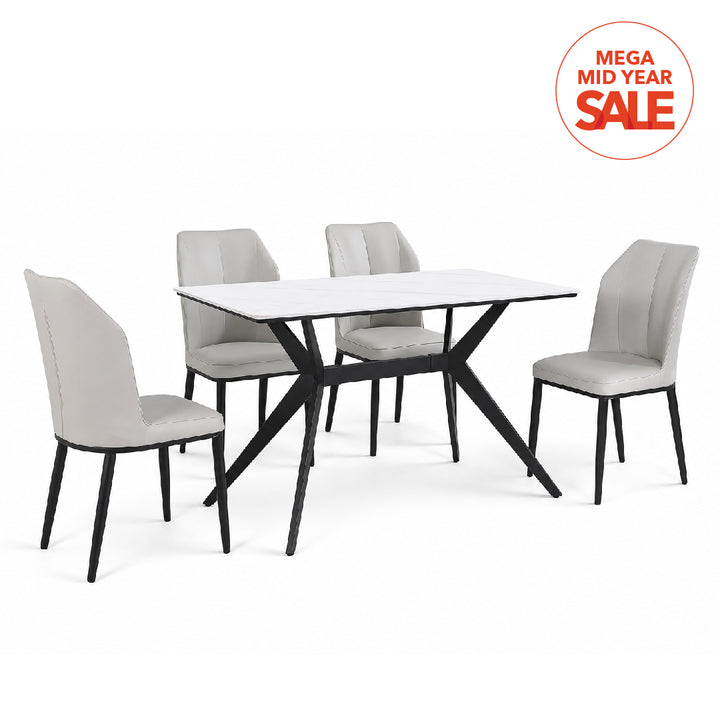 AVERY Ceramic Dining Set