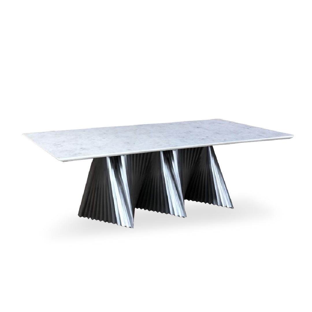 BASIL Natural Marble Dining Table