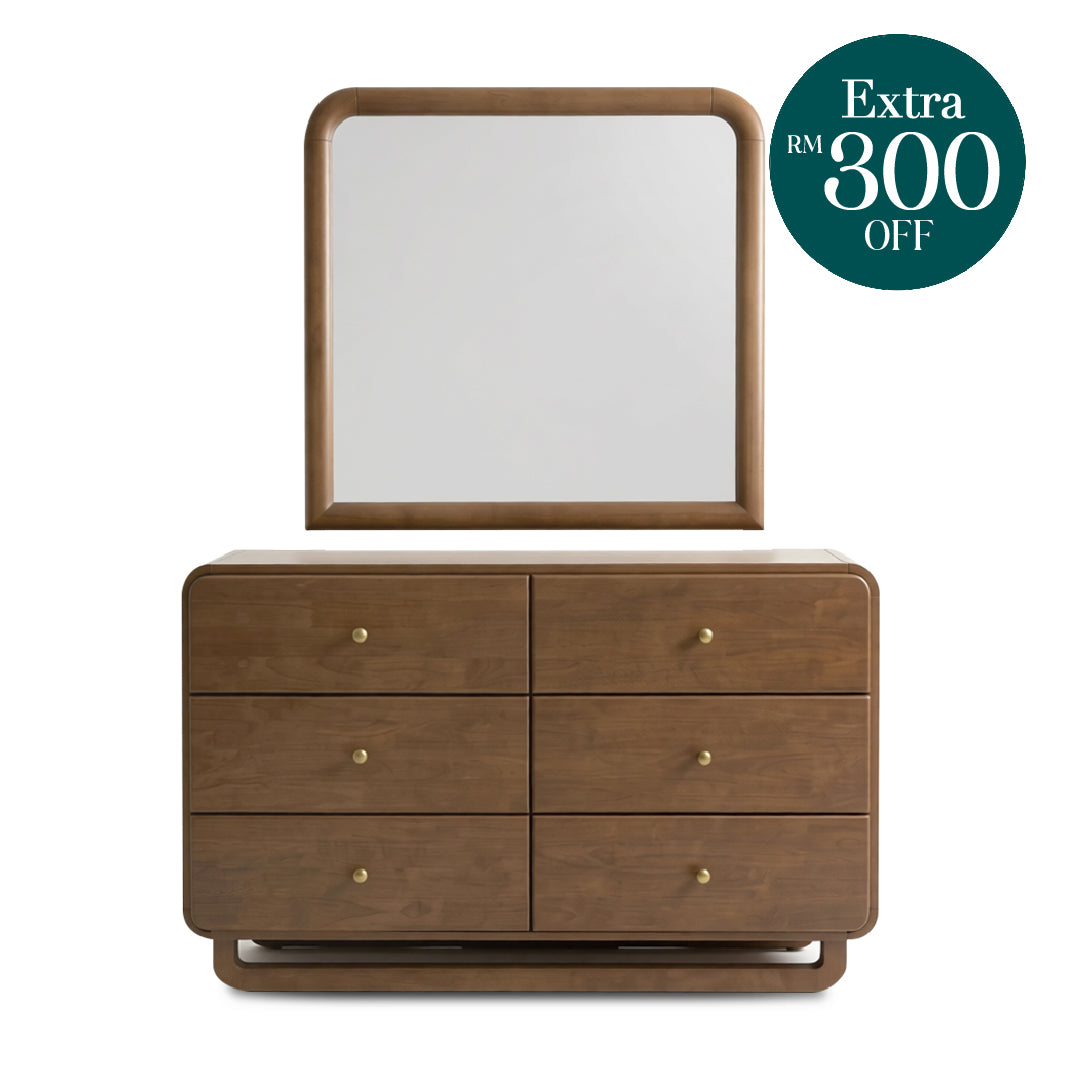 BAYU 6 Drawers Dressing Table