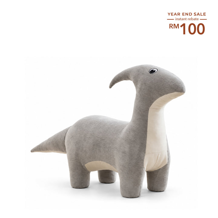 BINO Dinosaurs Kids Stool Gray