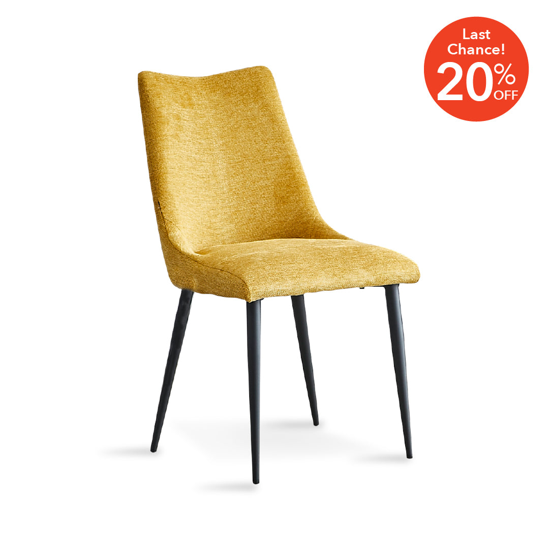 BOWIE Dining Chair Yellow