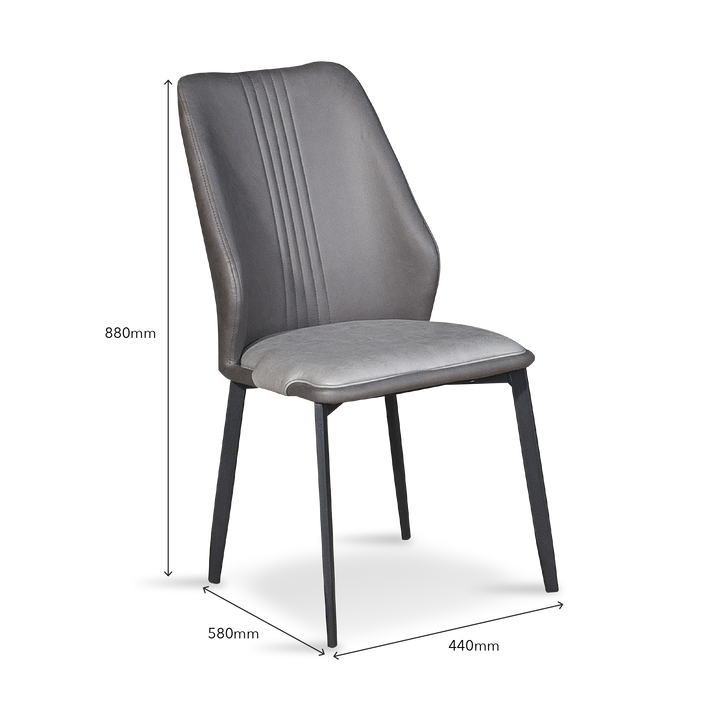 SERAPHINA Crystal Marble Dining Set