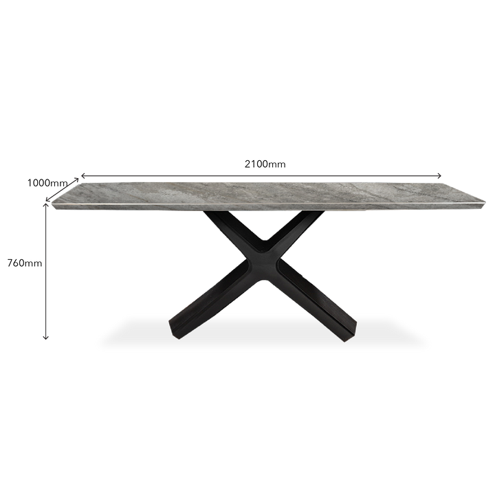 CALABIA Marble Dining Set