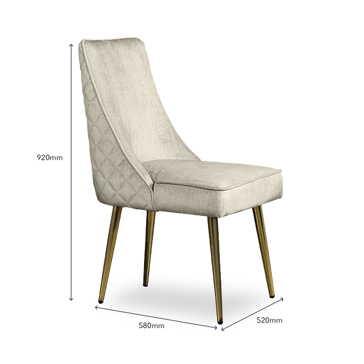 PIEDMONT Dining Chair Light Brown