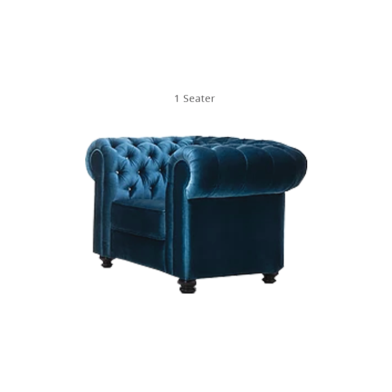 ELLINGTON Chesterfield 3 Seater Sofa