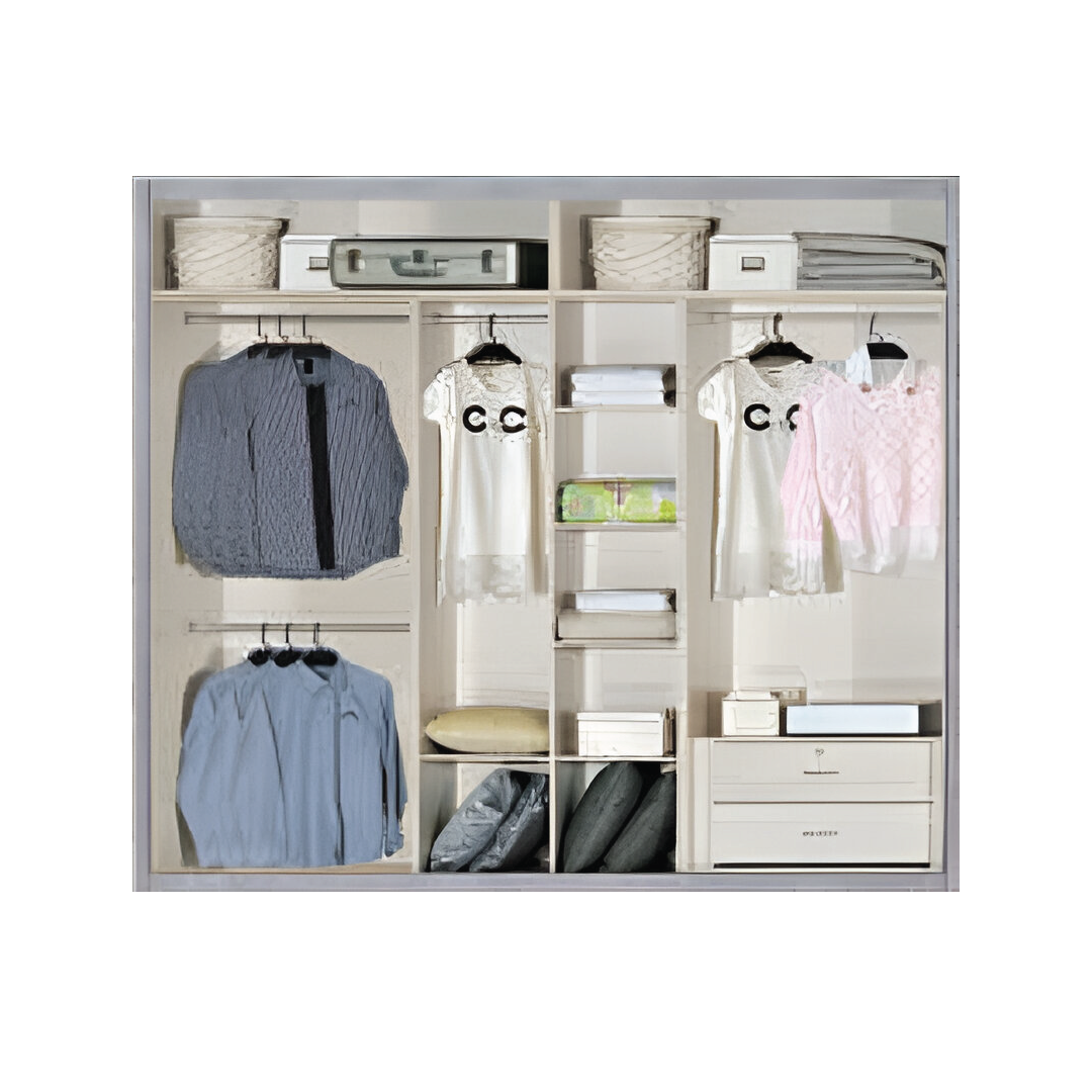 MOREZ 2 Door Wardrobe