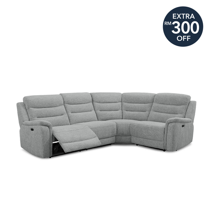 CUB Power Recliner Corner Sofa