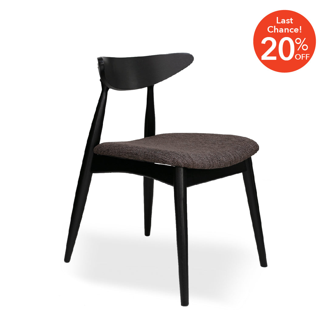 DALEY Dining Chair Black