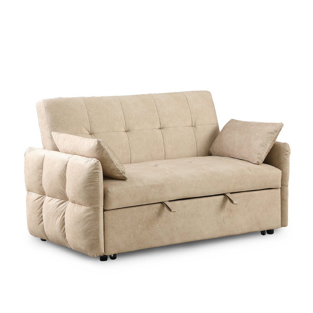 DELANY Sofa Bed Light Brown