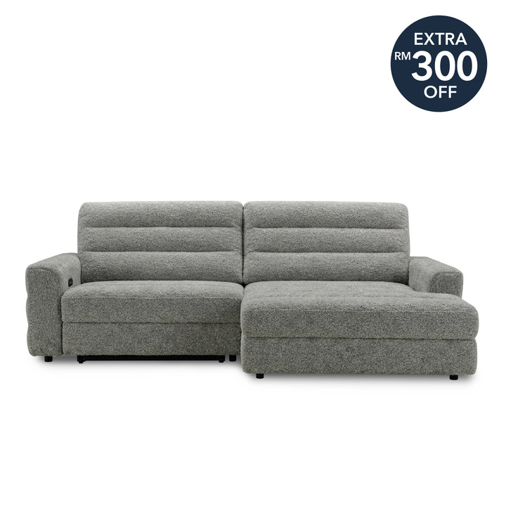 DREY L-Shape Power Slide Out Sofa