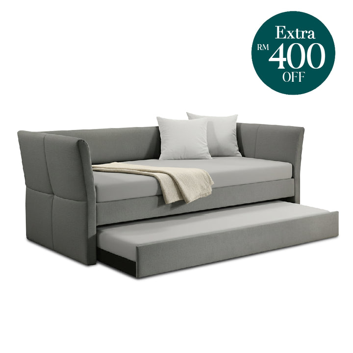 ELLAND Single Pull Out Daybed Grey