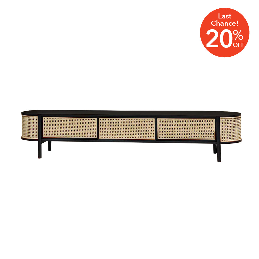 NOAH Rattan TV Cabinet