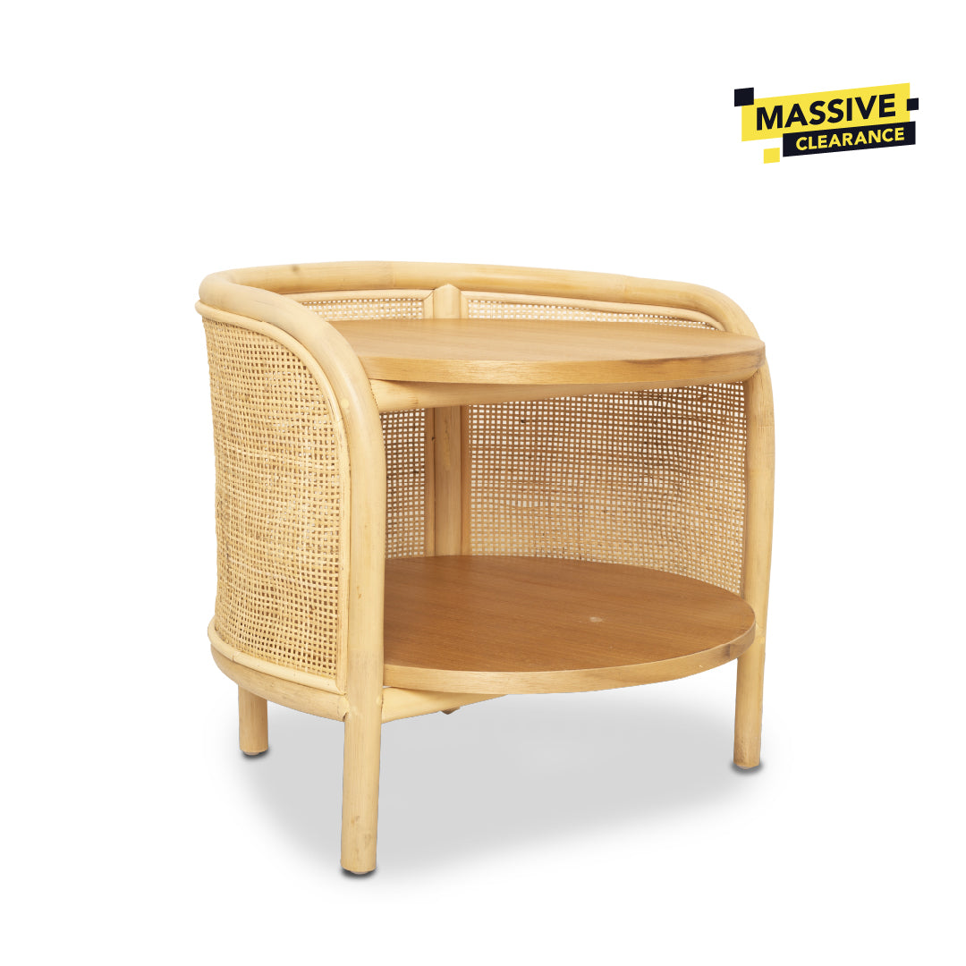 FIGO Side Table Natural Teak