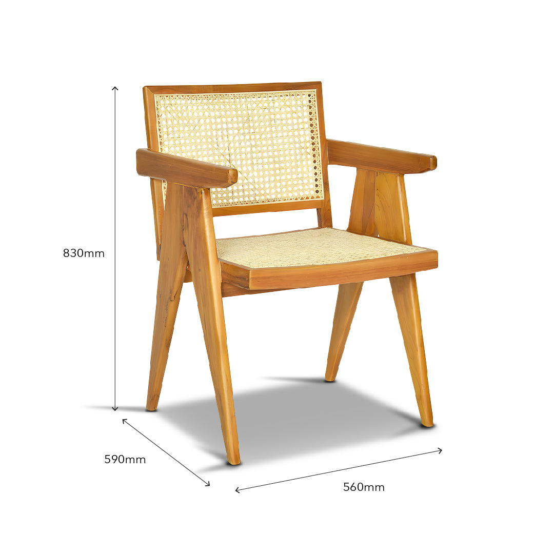 FURBA Chair Natural Rattan