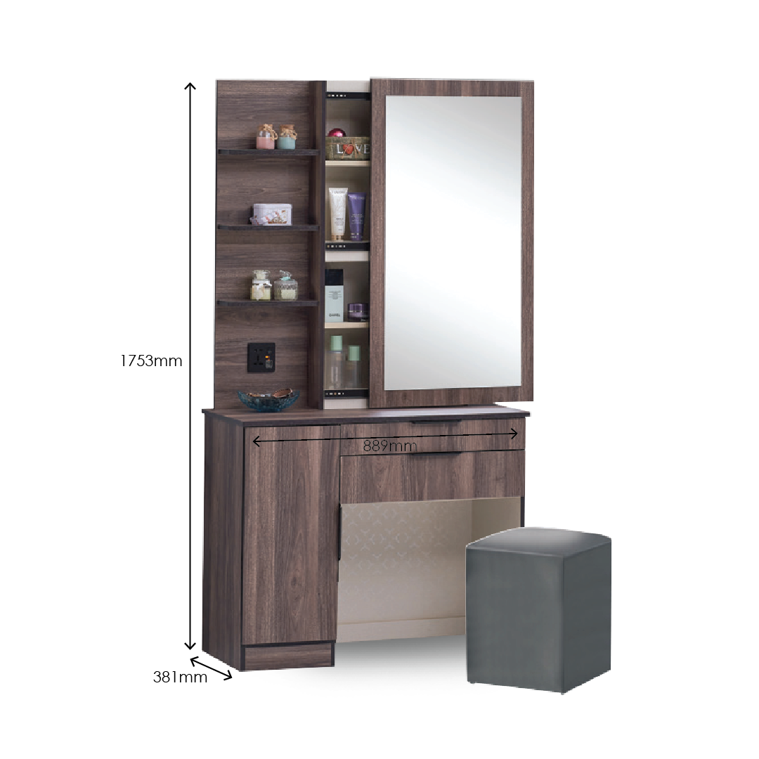 GLAFIRA Modern Bedroom Set